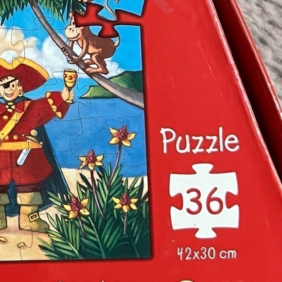 𝅺djeco Quality Young Child’s Pirate Puzzle, 36 Pieces - Picture 6 of 6